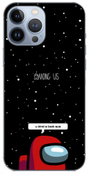 Husa compatibila cu Apple iPhone 13 Pro Max Silicon Gel Tpu Model Among Us 