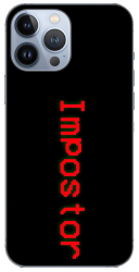 Husa compatibila cu Apple iPhone 13 Pro Max Silicon Gel Tpu Model Among Us Impostor 