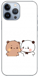 Husa compatibila cu Apple iPhone 13 Pro Max Silicon Gel Tpu Model Bubu Dudu Fight 