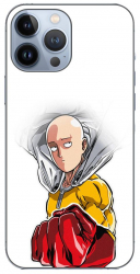 Husa compatibila cu Apple iPhone 13 Pro Max Silicon Gel Tpu Model One Punch Man Saitama