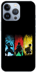 Husa compatibila cu Apple iPhone 13 Pro Silicon Gel Tpu Model Demon Slayer Team