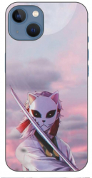 Husa compatibila cu Apple iPhone 13 Silicon Gel Tpu Model Demon Slayer Sabito