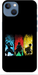 Husa compatibila cu Apple iPhone 13 Silicon Gel Tpu Model Demon Slayer Team 