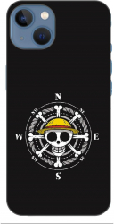 Husa compatibila cu Apple iPhone 13 Silicon Gel Tpu Model One Piece Logo