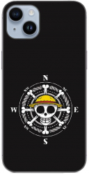 Husa compatibila cu Apple iPhone 14 Plus Silicon Gel Tpu Model One Piece Logo 