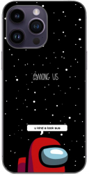 Husa compatibila cu Apple iPhone 14 Pro Max Silicon Gel Tpu Model Among Us 