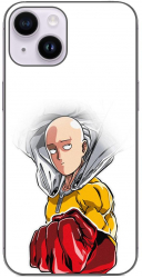 Husa compatibila cu Apple iPhone 14 Silicon Gel Tpu Model One Punch Man Saitama 