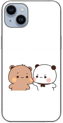 Husa compatibila cu Apple iPhone 15 Plus Silicon Gel Tpu Model Bubu Dudu Fight 