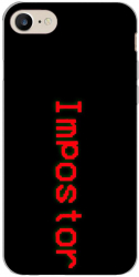 Husa compatibila cu Apple iPhone 7 iPhone 8 iPhone SE 2020 Silicon Gel Tpu Model Among Us Impostor 