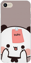 Husa compatibila cu Apple iPhone 7 iPhone 8 iPhone SE 2020 Silicon Gel Tpu Model Dudu 