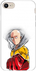Husa compatibila cu Apple iPhone 7 iPhone 8 iPhone SE 2020 Silicon Gel Tpu Model One Punch Man Saitama 