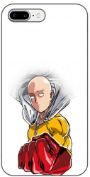 Husa compatibila cu Apple iPhone 7 Plus iPhone 8 Plus Silicon Gel Tpu Model One Punch Man Saitama 