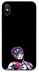 Husa compatibila cu Apple iPhone X Silicon Gel Tpu Model Demon Slayer Akaza 