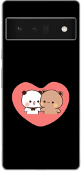 Husa compatibila cu Google Pixel 6 Pro Silicon Gel Tpu Model Bubu Dudu In Heart 