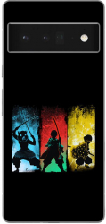 Husa compatibila cu Google Pixel 6 Pro Silicon Gel Tpu Model Demon Slayer Team 