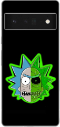 Husa compatibila cu Google Pixel 6 Pro Silicon Gel Tpu Model Rick And Morty Alien 