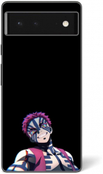 Husa compatibila cu Google Pixel 6 Silicon Gel Tpu Model Demon Slayer Akaza 