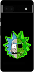 Husa compatibila cu Google Pixel 6A Silicon Gel Tpu Model Rick And Morty Alien 