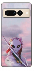 Husa compatibila cu Google Pixel 7 Pro Silicon Gel Tpu Model Demon Slayer Sabito 