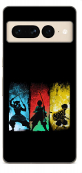 Husa compatibila cu Google Pixel 7 Pro Silicon Gel Tpu Model Demon Slayer Team 