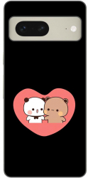 Husa compatibila cu Google Pixel 8 Silicon Gel Tpu Model Bubu Dudu In Heart