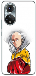 Husa compatibila cu Honor 50 Silicon Gel Tpu Model One Punch Man Saitama 