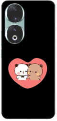 Husa compatibila cu Honor 90 5G Silicon Gel Tpu Model Bubu Dudu In Heart 