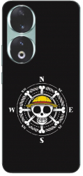 Husa compatibila cu Honor 90 5G Silicon Gel Tpu Model One Piece Logo 