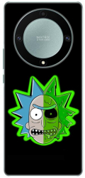 Husa compatibila cu Honor Magic 5 Lite Silicon Gel Tpu Model Rick And Morty Alien 