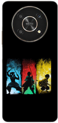 Husa compatibila cu Honor X30 Silicon Gel Tpu Model Demon Slayer Team