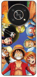 Husa compatibila cu Honor X30 Silicon Gel Tpu Model One Piece Crew 