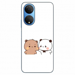 Husa compatibila cu Honor X7 Silicon Gel Tpu Model Bubu Dudu Fight