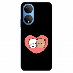 Husa compatibila cu Honor X7 Silicon Gel Tpu Model Bubu Dudu In Heart 
