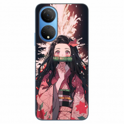 Husa compatibila cu Honor X7 Silicon Gel Tpu Model Demon Slayer Nezuko 