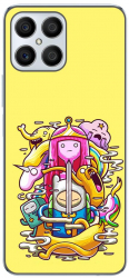Husa compatibila cu Honor X8 Silicon Gel Tpu Model Adventure Time Poster 