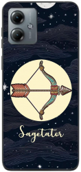 Husa compatibila cu Motorola Moto G14 Silicon Gel Tpu Model Horoscop Sagetator 