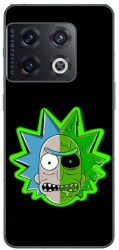 Husa compatibila cu OnePlus 10 Pro Silicon Gel Tpu Model Rick And Morty Alien 