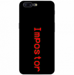Husa compatibila cu OnePlus 5 Silicon Gel Tpu Model Among Us Impostor 