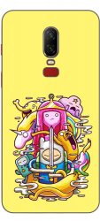 Husa compatibila cu OnePlus 6 Silicon Gel Tpu Model Adventure Time Poster