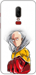Husa compatibila cu OnePlus 6 Silicon Gel Tpu Model One Punch Man Saitama 