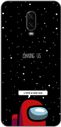 Husa compatibila cu OnePlus 6T Silicon Gel Tpu Model Among Us 