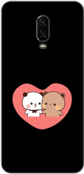 Husa compatibila cu OnePlus 6T Silicon Gel Tpu Model Bubu Dudu In Heart 