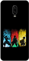 Husa compatibila cu OnePlus 6T Silicon Gel Tpu Model Demon Slayer Team 