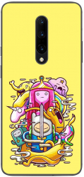 Husa compatibila cu OnePlus 7 Pro Silicon Gel Tpu Model Adventure Time Poster 