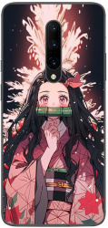 Husa compatibila cu OnePlus 7 Pro Silicon Gel Tpu Model Demon Slayer Nezuko 