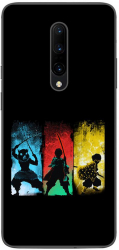Husa compatibila cu OnePlus 7 Pro Silicon Gel Tpu Model Demon Slayer Team 