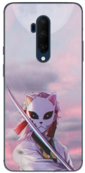 Husa compatibila cu OnePlus 7T Pro Silicon Gel Tpu Model Demon Slayer Sabito 