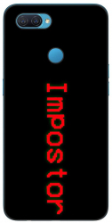 Husa compatibila cu Oppo A12 Silicon Gel Tpu Model Among Us Impostor 