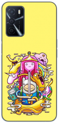Husa compatibila cu Oppo A16 Silicon Gel Tpu Model Adventure Time Poster 