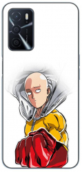 Husa compatibila cu Oppo A16 Silicon Gel Tpu Model One Punch Man Saitama 